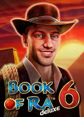 Ekskluzywna wersja legendarnego slotu Book of Ra z 6 bębnami – odkryj starożytne skarby Egiptu i potężne bonusy.